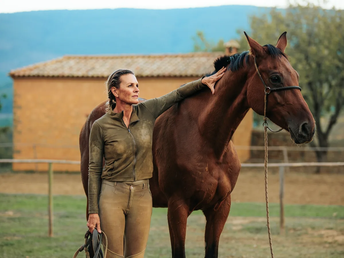 Cours d'équitation à Rochessauve, Ardèche