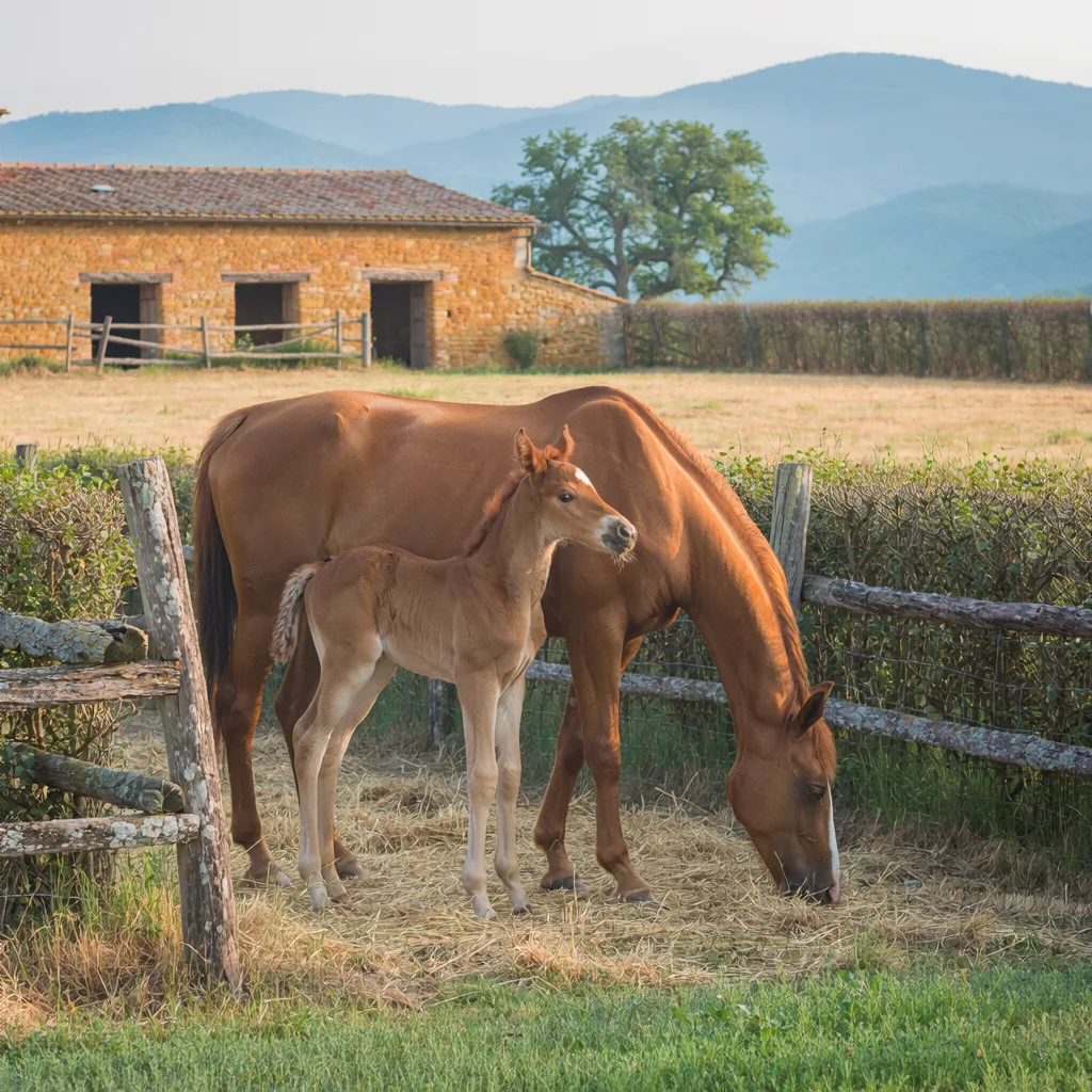 Élevage de chevaux, Les Poneys de Fermenas, Rochessauve