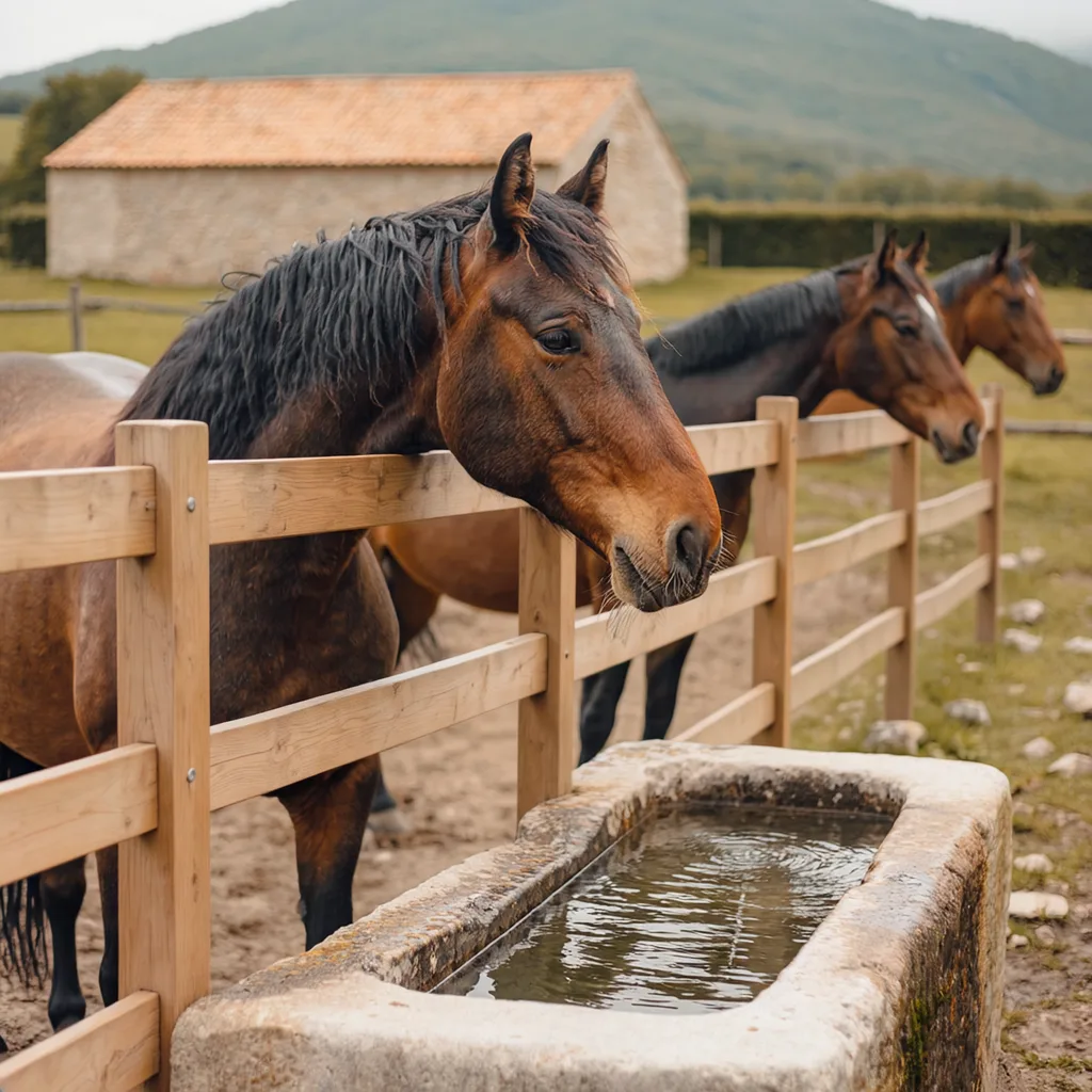 Pension pour chevaux à Rochessauve, Ardèche